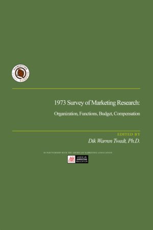 1973 Survey Of Marketing Research