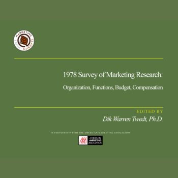 1978 Survey Marketing Research