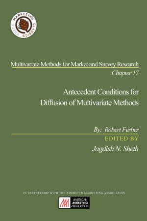 Antecedent Conditions for Diffusion of Multivariate Methods