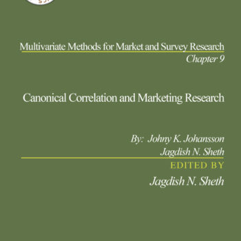 Canonical Correlation and Marketing Research