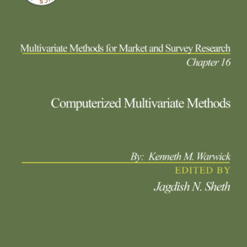 Computerized Multivariate Methods