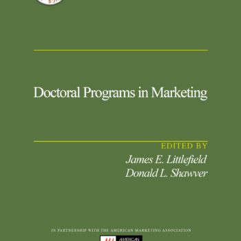 Doctoral Programs In Marketing