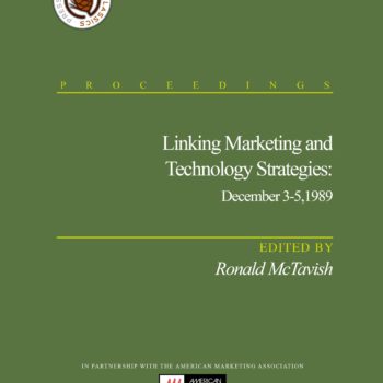 Linking Marketing And Technology Strategies
