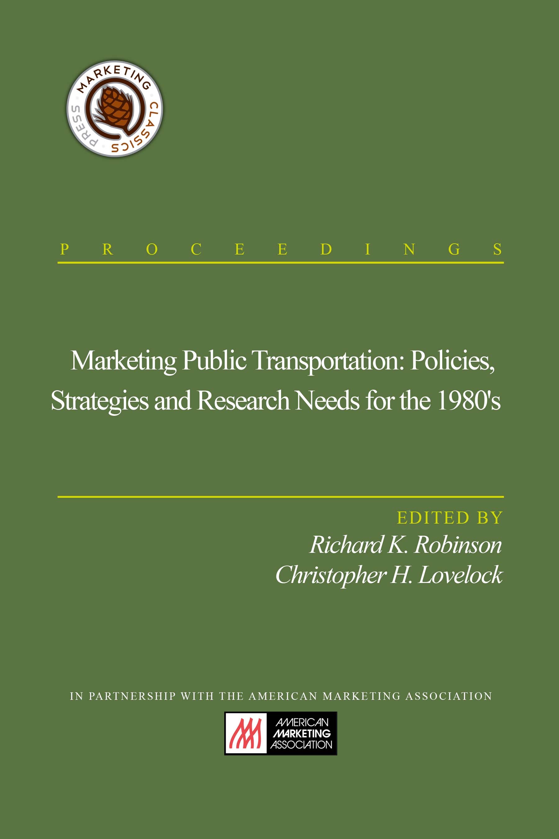 Marketing Public Transportation