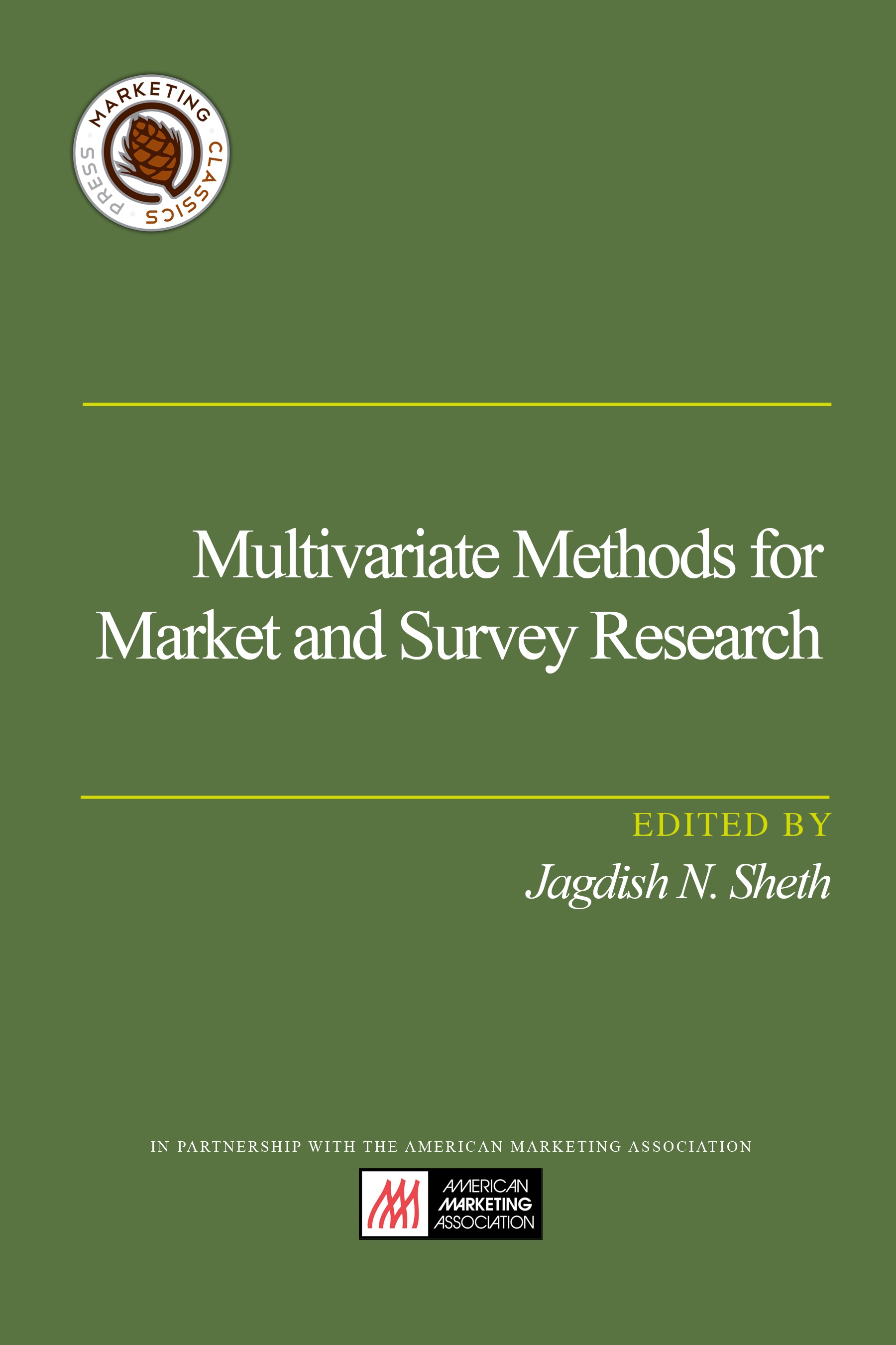Multivariate Methods For Market And Survey Research Cover