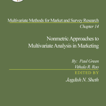 Nonmetric Approaches to Multivariate Analysis in Marketing