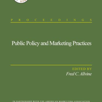 Public Policy And Marketing Practices