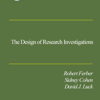 The Design Of Research Investigations