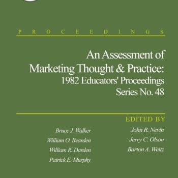 An Assessment Of Marketing Thought And Practice