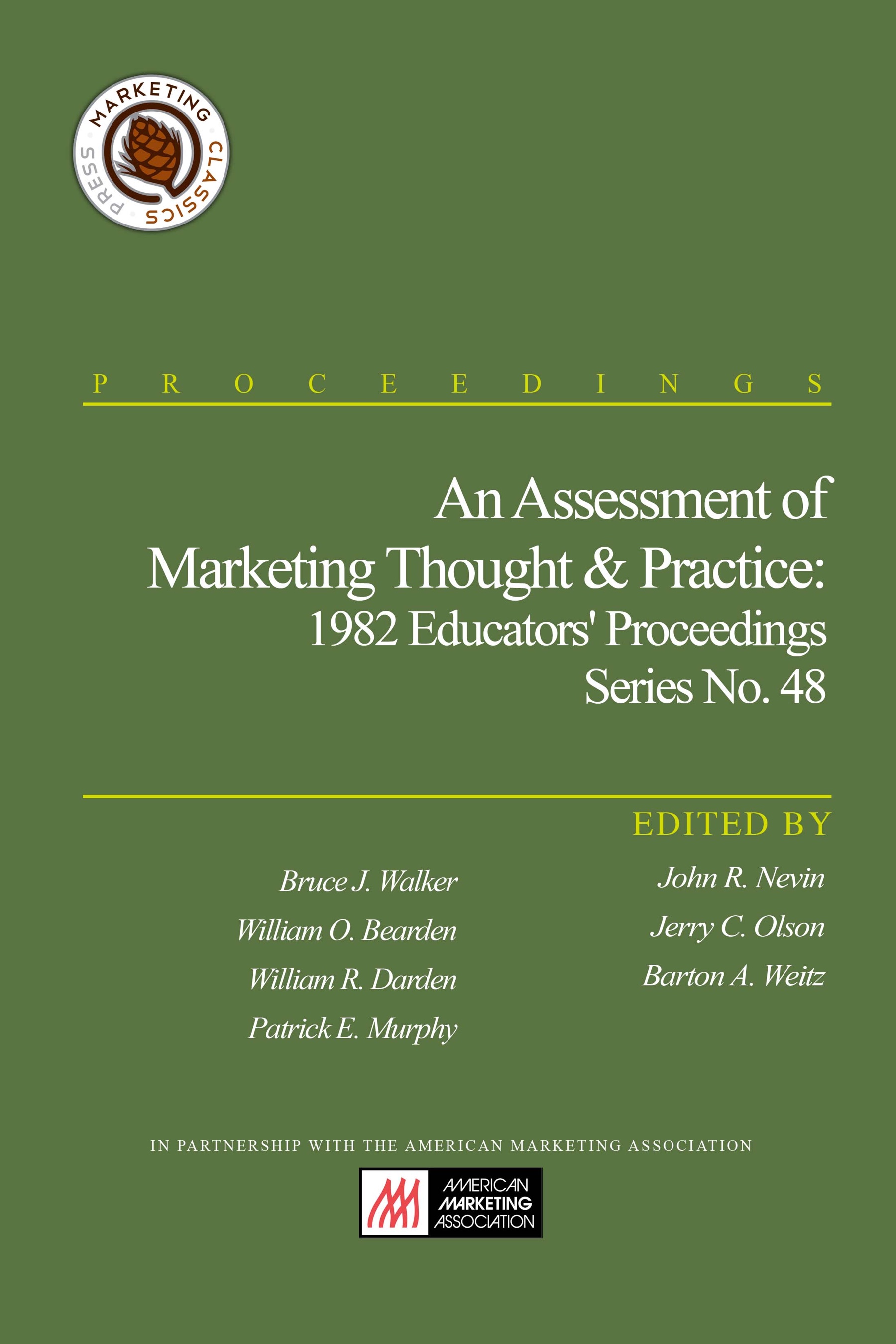 An Assessment Of Marketing Thought And Practice