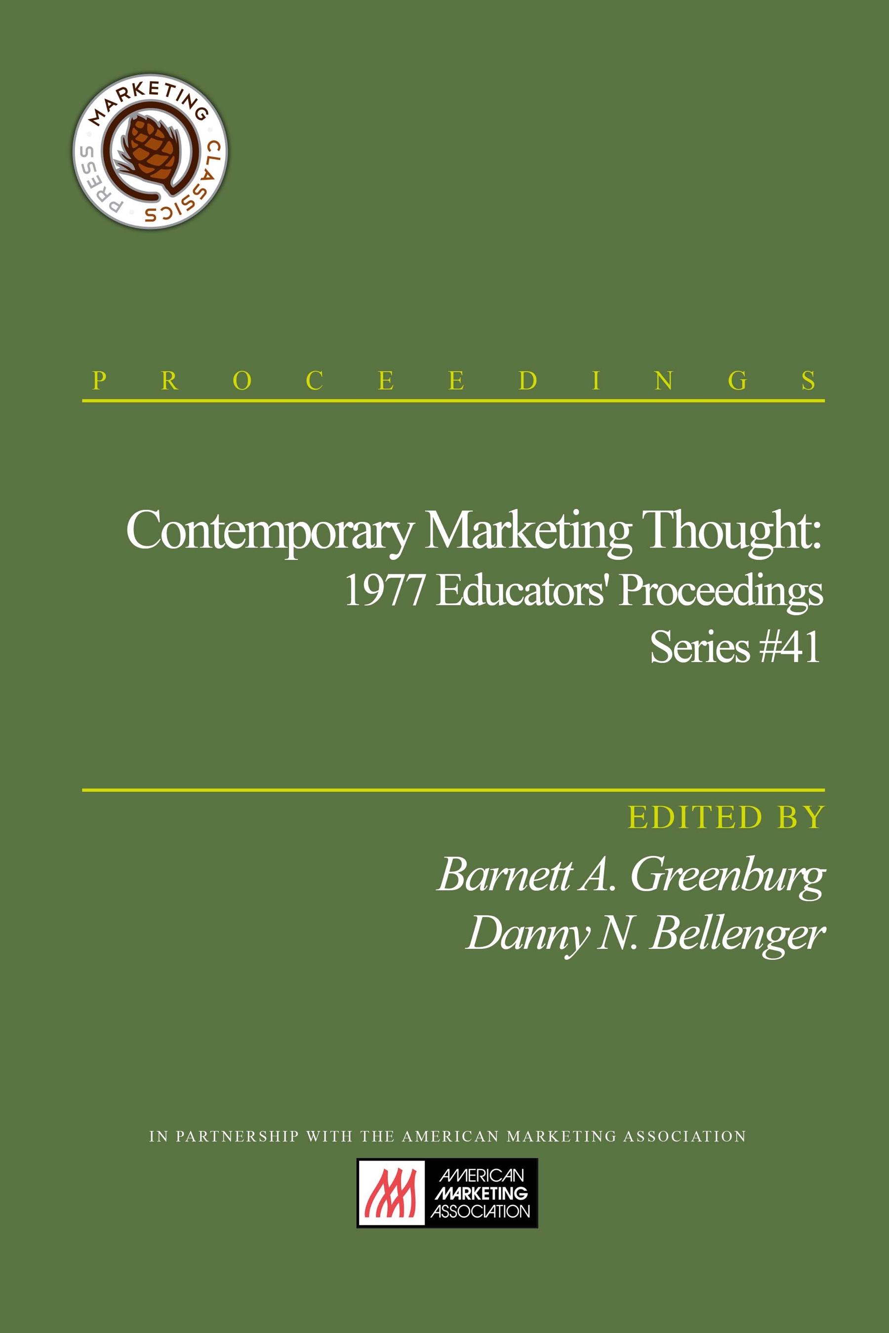 Contemporary Marketing Thought 1977