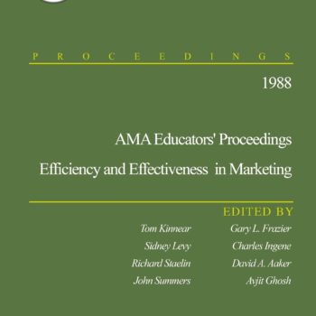 Efficiency And Effectiveness In Marketing