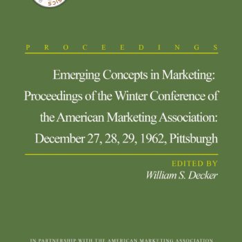 Emerging Concepts In Marketing