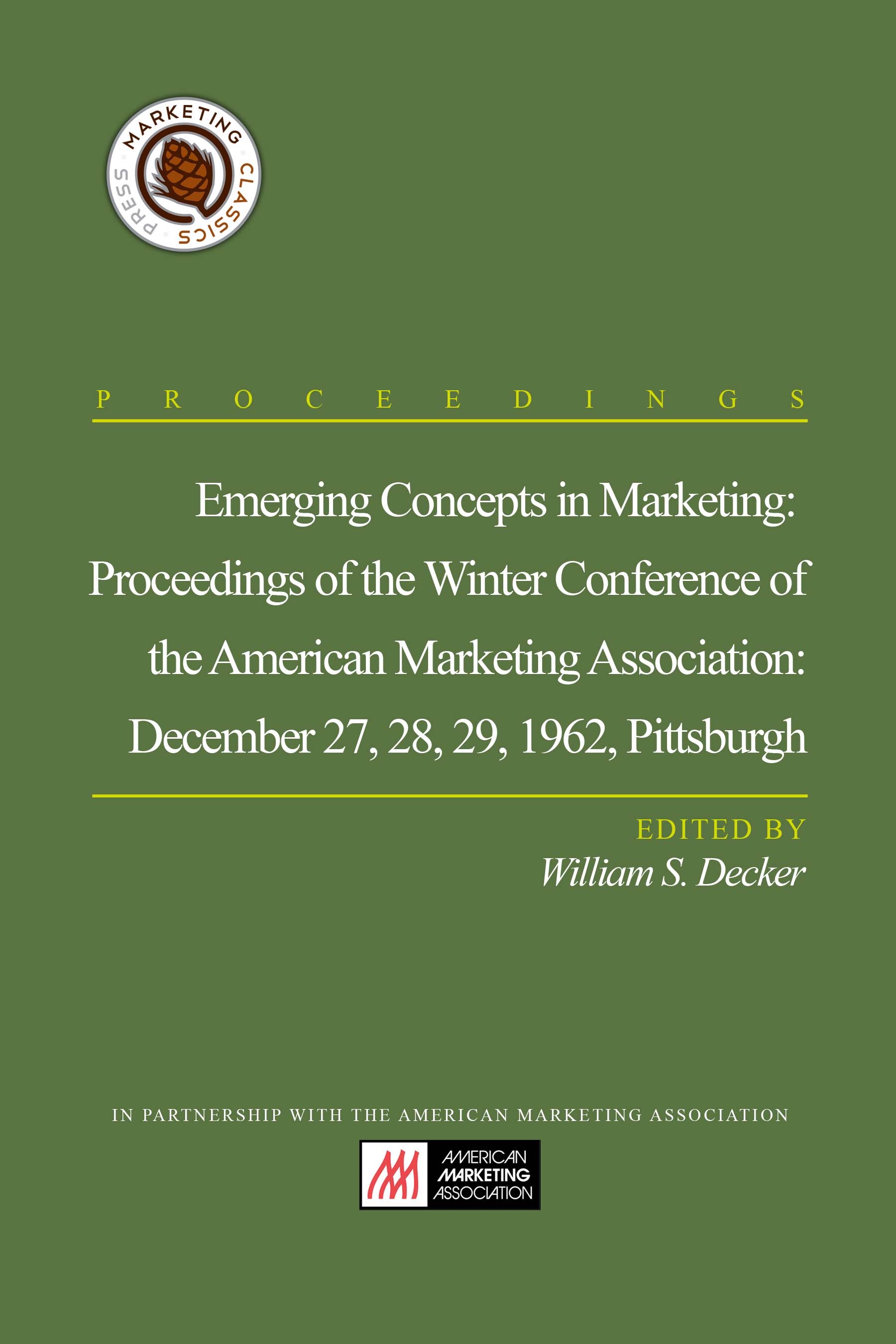 Emerging Concepts In Marketing