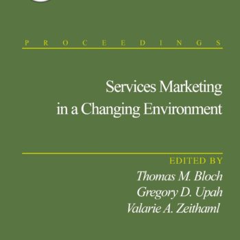 Services Marketing In A Changing Environment